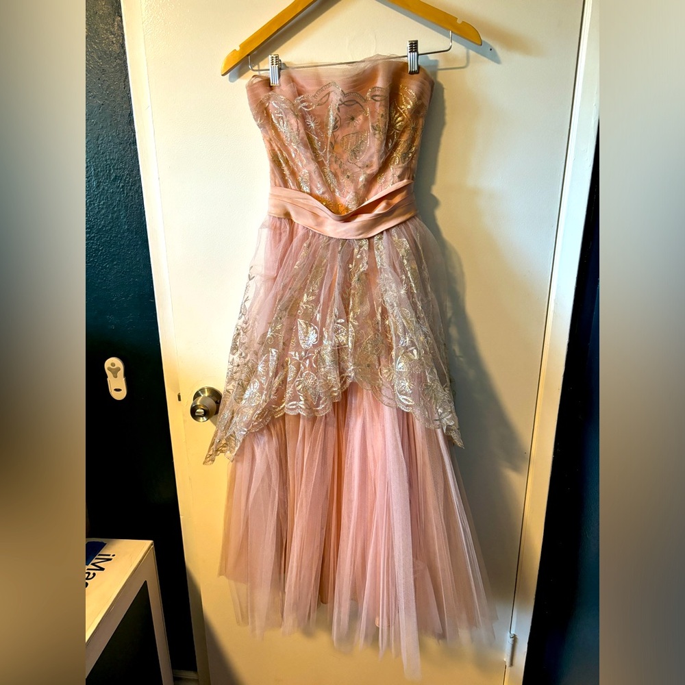 Will Steinman vintage pink tulle gown